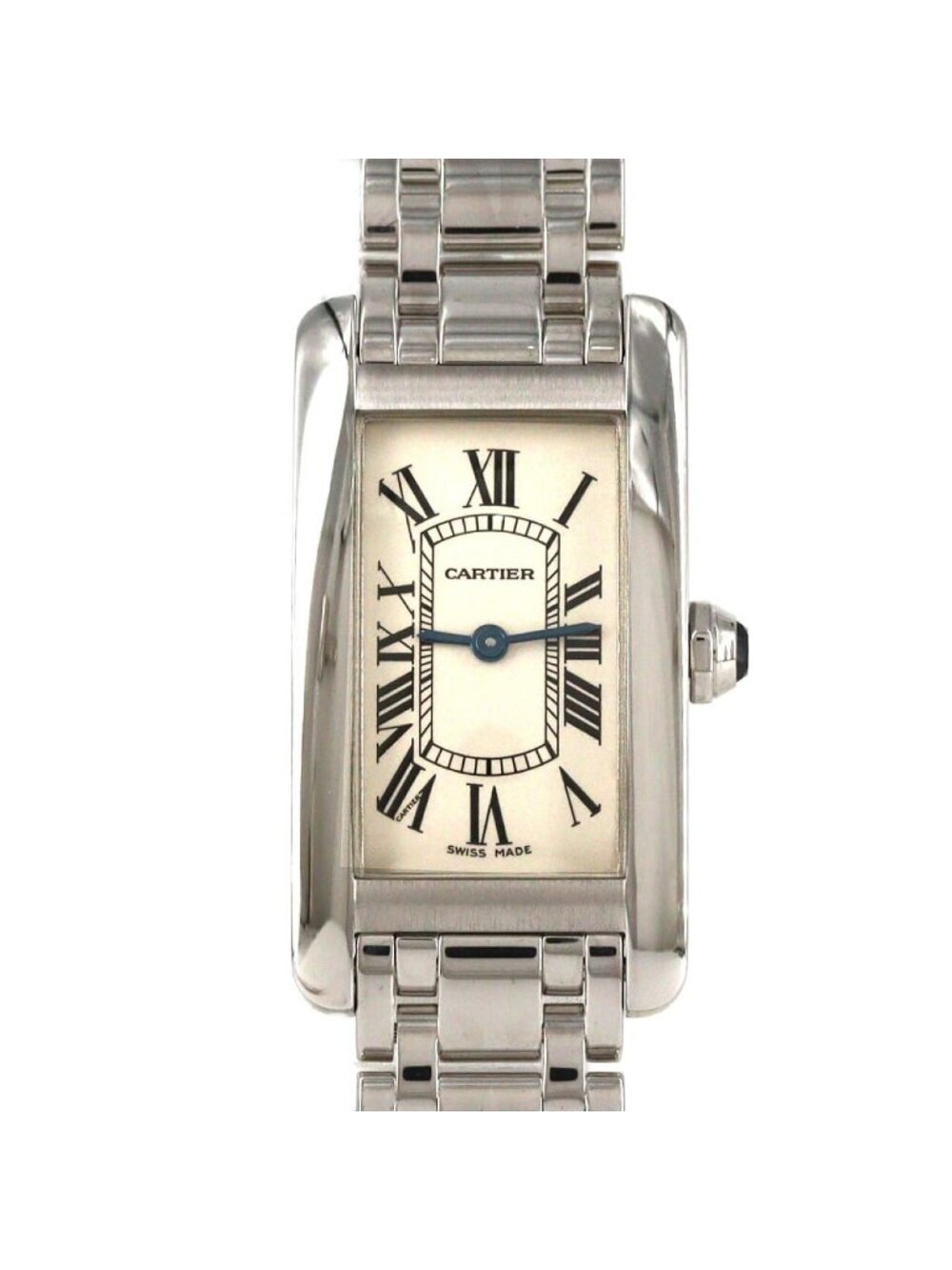 Cartier Tank Americanine SM WG Quartz Watch